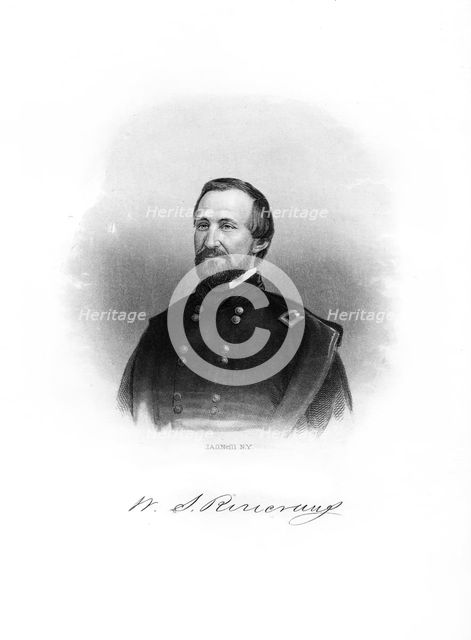 William Starke Rosecrans, American soldier, (1872).Artist: John A O'Neill