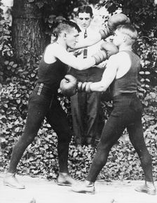 Williams [and] Young Britt, between c1910 and c1915. Creator: Bain News Service