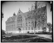 Williams Science Hall, University of Vermont, between 1900 and 1906. Creator: Unknown