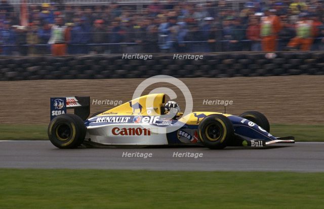 Williams Renault FW15C, Damon Hill, 1993 European Grand Prix. Creator: Unknown.