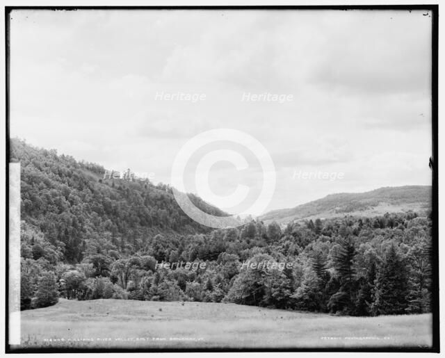Williams River Valley east from Brockway, Vt., between 1900 and 1906. Creator: Unknown.