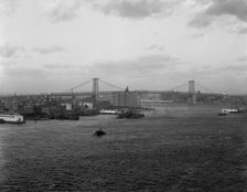 Williamsburg Bridge, New York, N.Y., between 1903 and 1920. Creator: Unknown
