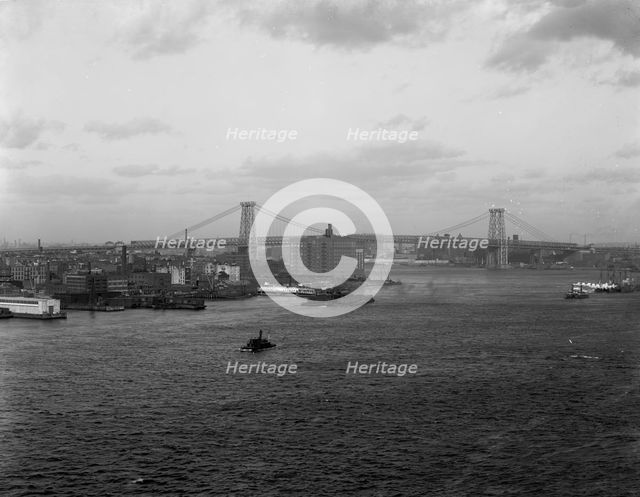 Williamsburg Bridge, New York, N.Y., between 1903 and 1920. Creator: Unknown.