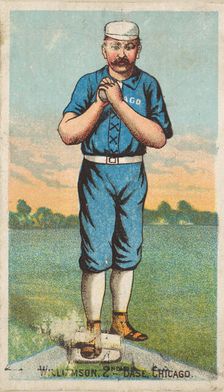 Williamson, 2nd Base, Chicago, from the "Gold Coin" Tobacco Issue, 1887. Creator: D Buchner & Co