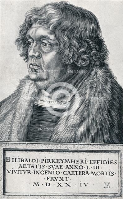 'Willibald Pirckheimer', 1524 (1906). Creator: Albrecht Durer.