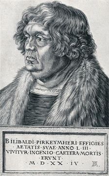 Willibald Pirckheimer 1524 (1906). Creator: Albrecht Durer