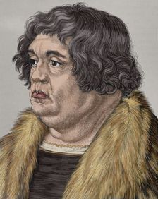 Willibald Pirckheimer, (19th century). Creator: Richard Brend'amour