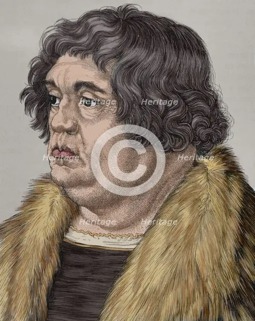 Willibald Pirckheimer, (19th century).  Creator: Richard Brend'amour.