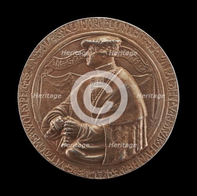 Willibald von Redwitz, 1493-1544, Canon of Bamberg [obverse], 1536. Creator: Peter Dell the Elder.