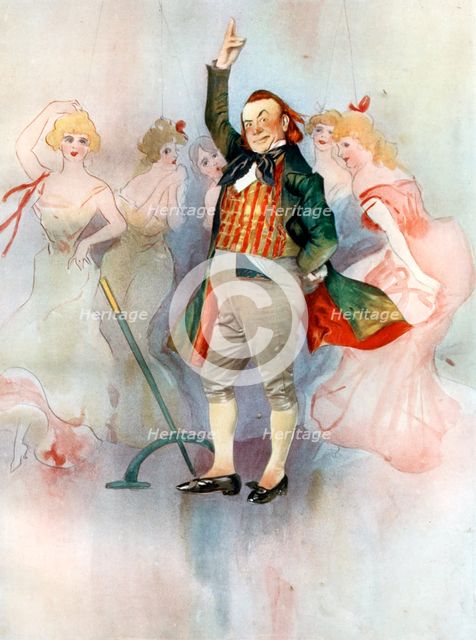Willie Edouin in La Poupee, c1902.Artist: Ellis & Walery