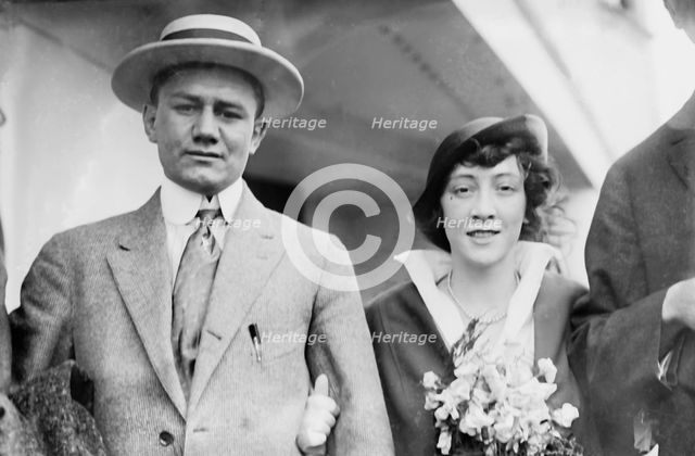 Willie Ritchie, Mrs. L. Hicks, 1914. Creator: Bain News Service.