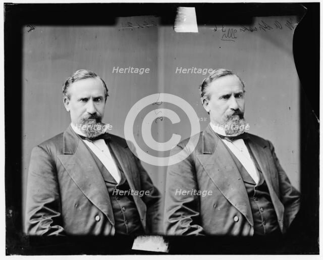 Willliam A. Sparks of Illinois, 1865-1880. Creator: Unknown.