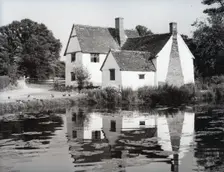 Willy Lott's Cottage, Flatford, East Bergholt, Suffolk, c1955. Creator: Arthur Charles Kirby Ware