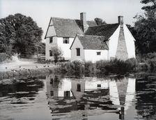Willy Lott's Cottage, Flatford, East Bergholt, Suffolk, c1955. Creator: Arthur Charles Kirby Ware