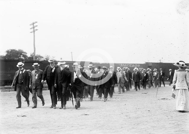 Wilson Notification Committee, between c1910 and c1915. Creator: Bain News Service.