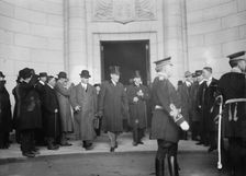 Wilson arrv'g. in Wash'n., 1913. Creator: Bain News Service