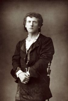 Wilson Barrett (1846-1904), English theatrical actor-manager, c1890