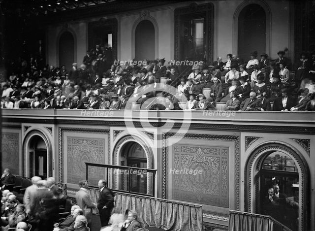 Wilson Before Congress...1913. Creator: Harris & Ewing.
