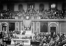 Wilson Before Congress...1913. Creator: Harris & Ewing
