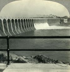 Wilson Dam, Muscle Shoals, Alabama c1930s. Creator: Unknown