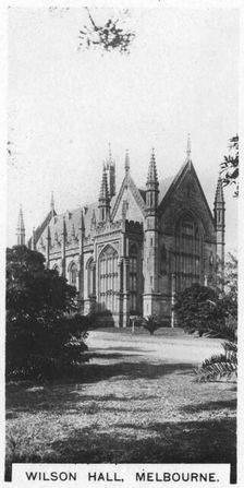 Wilson Hall, Melbourne, Australia, 1928