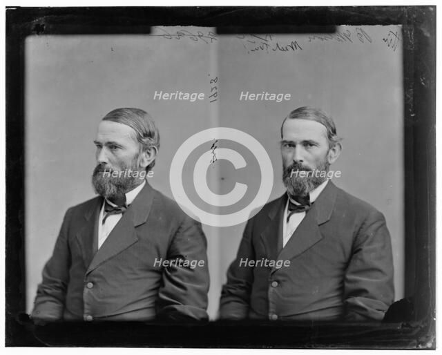 Wilson, Hon. Benjamin of W. Va., between 1865 and 1880. Creator: Unknown.