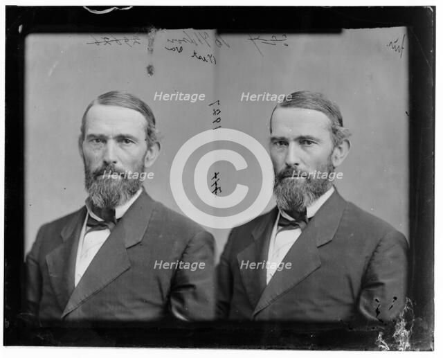 Wilson, Hon. Benjamin of W. Va., between 1865 and 1880. Creator: Unknown.