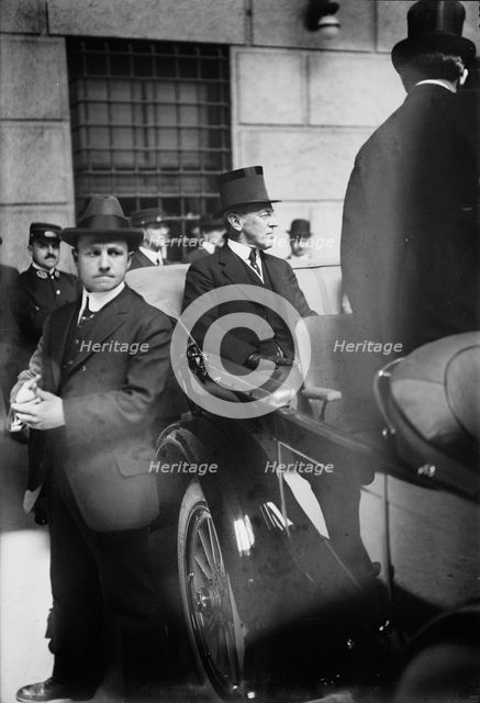 Wilson in N.Y., 1915. Creator: Bain News Service.