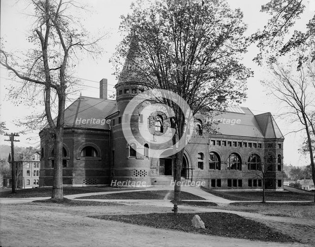 Wilson Library, Dartmouth College, ca 1900. Creator: Unknown.