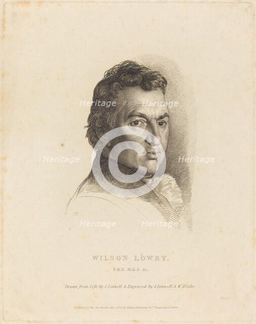 Wilson Lowry, 1825. Creator: William Blake.