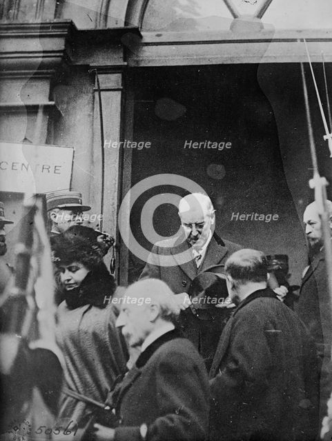 Wilson, Paris, 19 Dec 1918. Creator: Bain News Service.