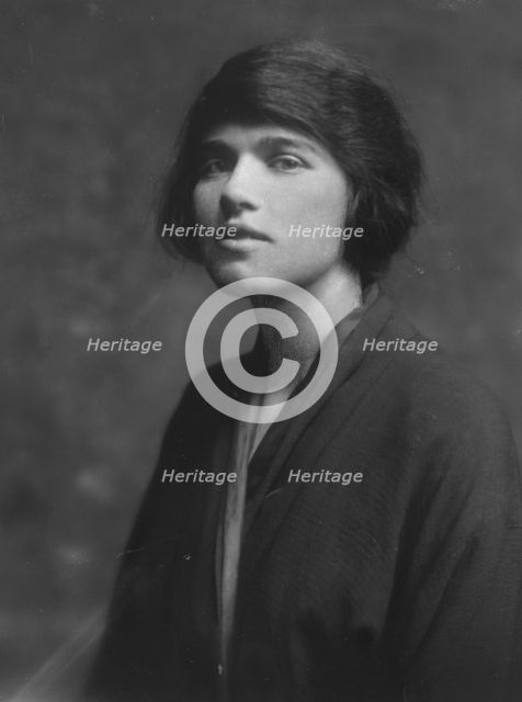 Wilson, Ruth, Miss, portrait photograph, 1917 Feb. 20. Creator: Arnold Genthe.