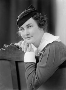 Wilson, Robert Whitelow, Mrs. - Portrait, 1933. Creator: Harris & Ewing