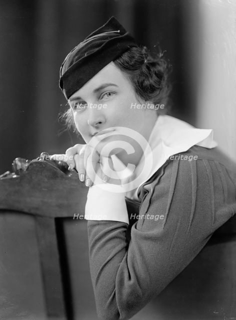 Wilson, Robert Whitelow, Mrs. - Portrait, 1933. Creator: Harris & Ewing.