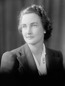 Wilson, Robert Whitelow, Mrs. - Portrait, 1933. Creator: Harris & Ewing