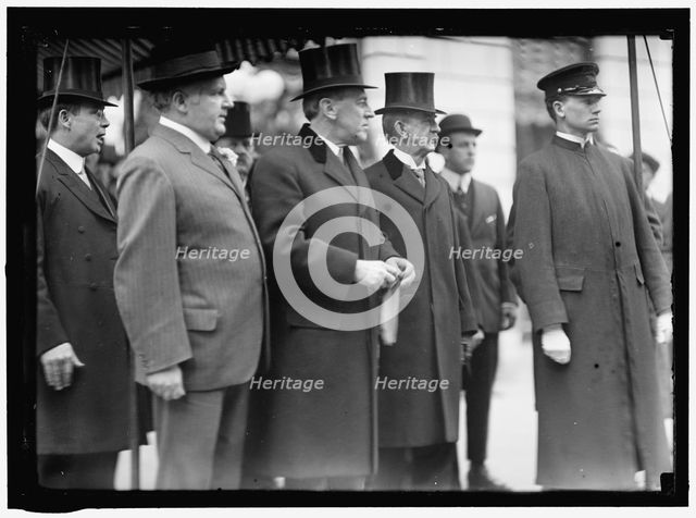 Wilson, Woodrow, between 1913 and 1917. Creator: Harris & Ewing.