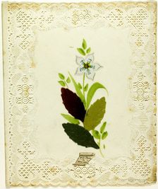 Wilt Thou Be Mine Love? (valentine), c. 1840. Creator: Unknown