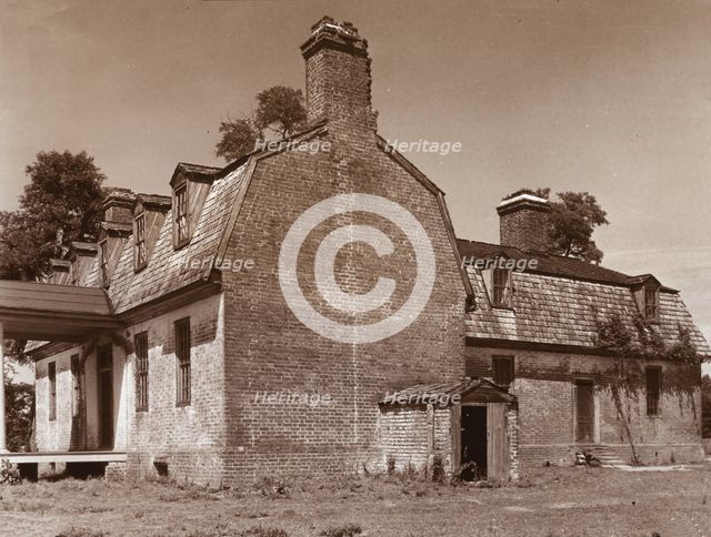 Wilton-on-the-Piankatank, Middlesex County, Virginia, 1935. Creator: Frances Benjamin Johnston.