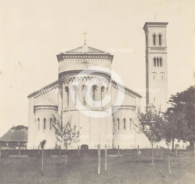 Wilton Church, East End and Bell Tower, 1850s. Creator: Unknown.