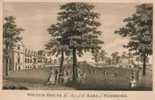 Wilton House the Seat of the Earl of Pembroke 1779. Creator: Unknown