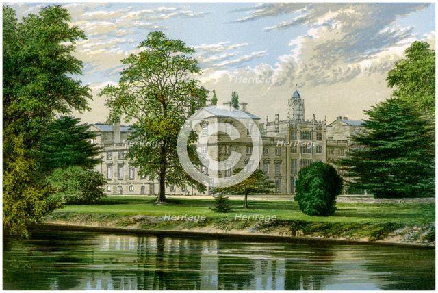 Wilton House, Wiltshire, home of the Earl of Pembroke and Montgomery, c1880. Artist: Unknown