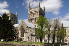 Wimborne Minster, Dorset. Creator: Peter Thompson