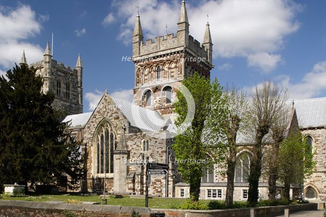 Wimborne Minster, Dorset.  Creator: Peter Thompson.