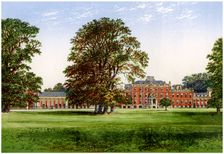 Wimpole Hall, Cambridgeshire, home of the Earl of Hardwicke, c1880