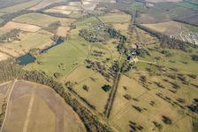 Wimpole Park, landscape park to Wimpole House, Cambridgeshire, 2025. Creator: Damian Grady