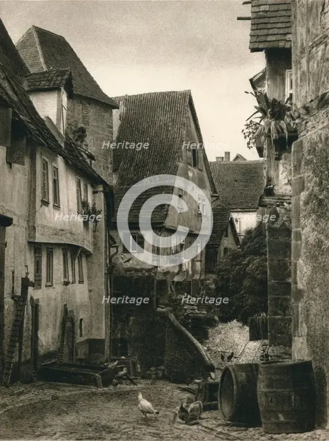 'Wimpfen a. Neckar. On the Staufer Gate', 1931. Artist: Kurt Hielscher.