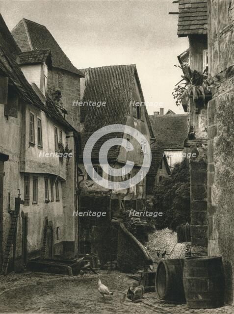 'Wimpfen a. Neckar. On the Staufer Gate', 1931. Artist: Kurt Hielscher.