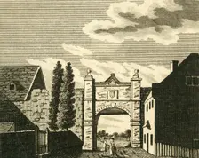 Wincheap Gate, at Canterbury c1786. Creator: Unknown
