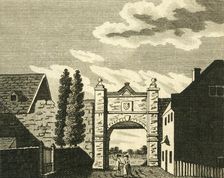 Wincheap Gate, at Canterbury c1786. Creator: Unknown