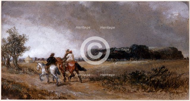 Winchelsea, East Sussex, (1865?) Artist: Sir John Gilbert